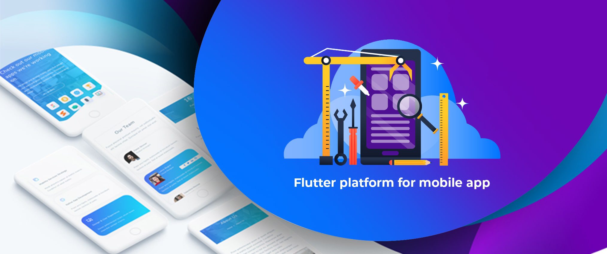 flutter platform for building mobile app