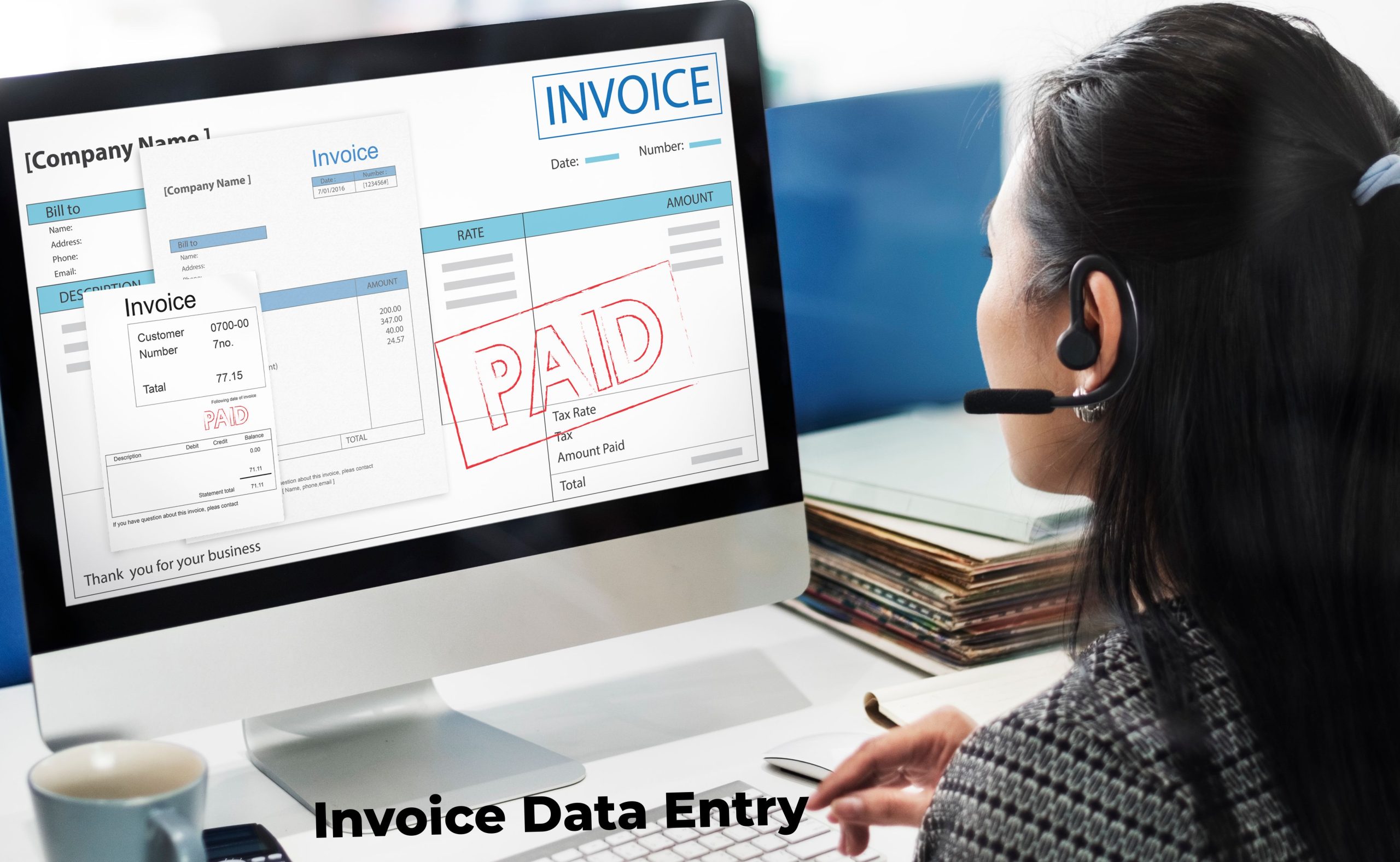 Invoice Data Entry